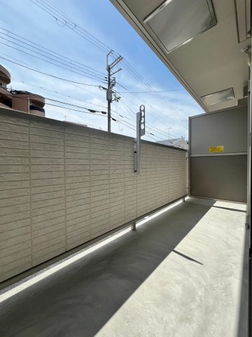 ル・リアン神戸のバルコニー