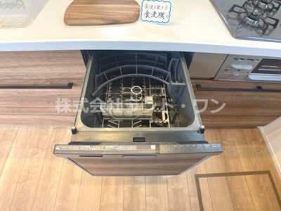 【キッチン】 | 所沢市上安松　全1棟 | ビルトイン食洗器