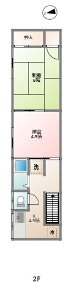内町中古住宅（収益物件）の間取り