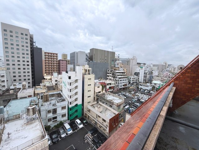 ライオンズマンション大文閣　9階の展望|バルコニーからの眺望