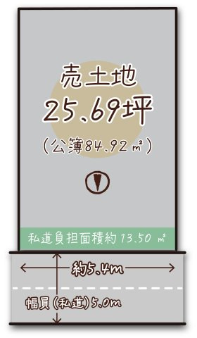 淀美豆町　建築条件無土地