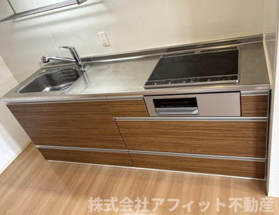 【キッチン】 | カーサ　アリーヴォ　Ⅱ | IHクッキングヒーター付き