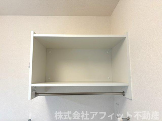【その他】 | カーサ　アリーヴォ　Ⅱ | 洗濯機置き場上の収納
