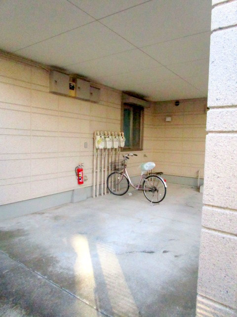 手嶋邸のその他共用部分|自転車駐輪可