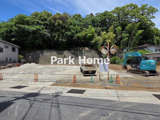 高知市石立町-1号地・建築条件付き-売土地の外観|2025.5月下旬：造成中