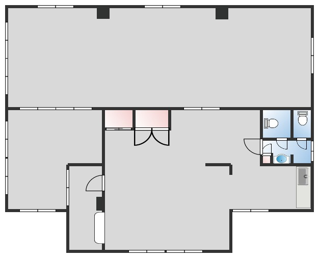 【間取り】 | 中原東三丁目　事務所