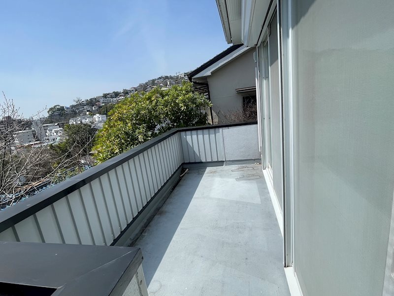 甲陽園山王町 中古戸建の展望|2階バルコニーからの南西側眺望