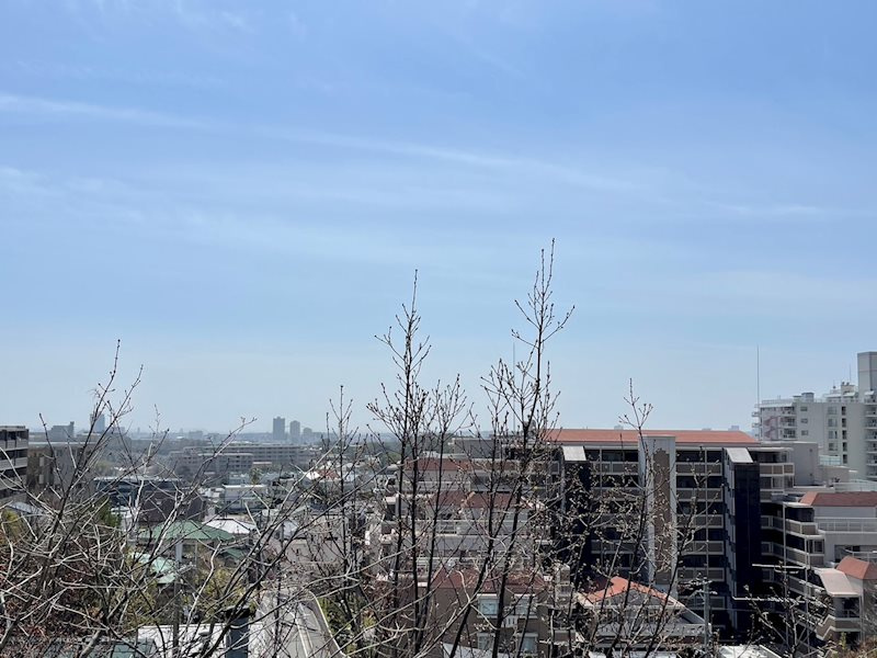 甲陽園山王町 中古戸建の展望|2階バルコニーからの南東側眺望
