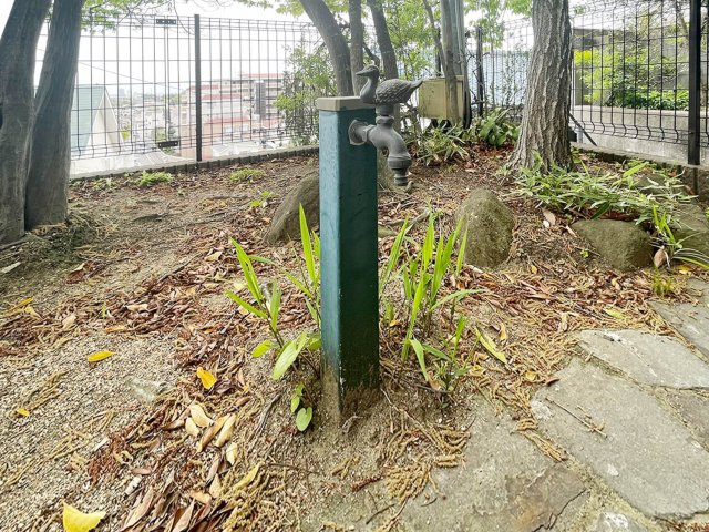 甲陽園山王町 中古戸建の設備|お庭の水栓
