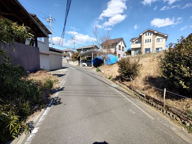 【前面道路含む現地写真】 | 東松山市上野本 | 閑静な住宅地です