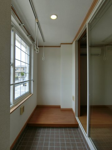 プロムナードＢのバルコニー