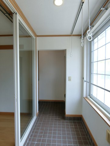 プロムナードＢのバルコニー