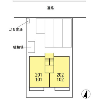 【区画図】 | マイローズ松浜