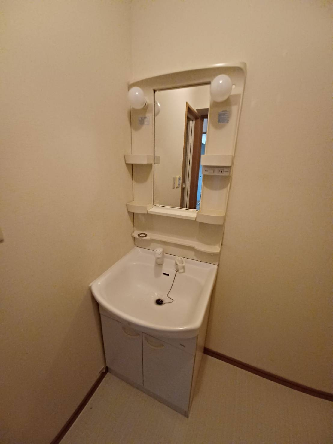 ヒーローマンション・セオの洗面所