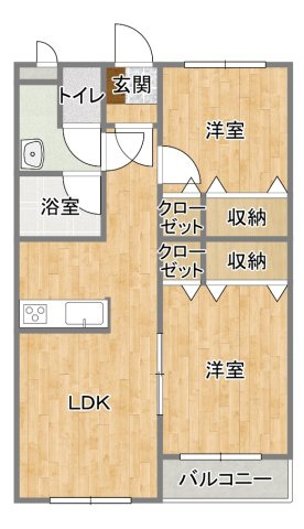 ヒーローマンション・セオの間取り