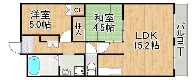リノスタイル江井島の間取り|※間取りが現況と異なる場合は現況を優先します※