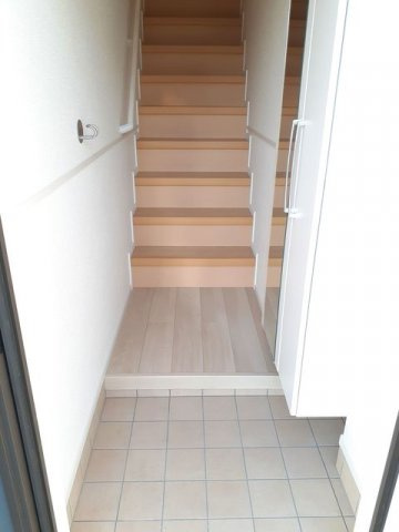 リーベンスグランデ八女の玄関