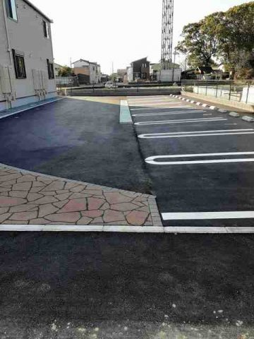 リーベンスグランデ八女の駐車場