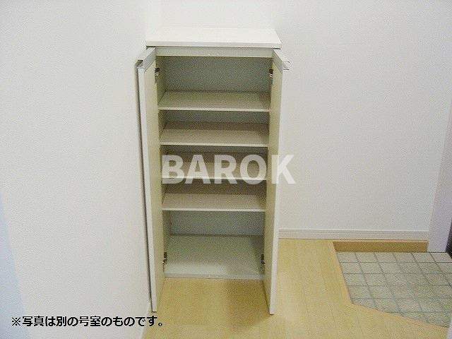 ロワゾブルー七隈の玄関