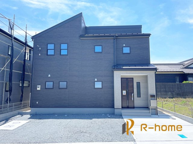 ひたちなか市平磯遠原町第11　新築戸建て　1号棟の外観|ご予約を頂ければ、『平日』はもちろん『早朝』や『夜間』もご見学可能です♪お気軽にお申し付けください♪