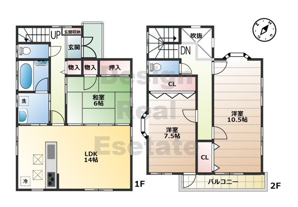 【間取り】 | 深谷市上野台　中古住宅  