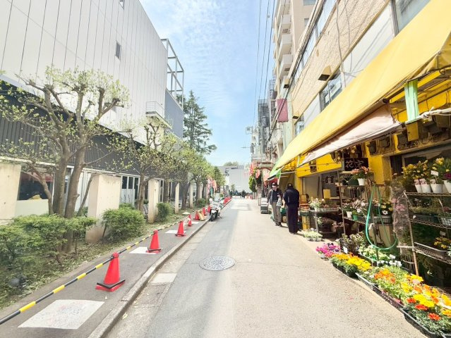練馬区練馬4丁目　建築条件無し売地の前面道路含む現地写真|現地ご見学希望・資料請求などお気軽にお問い合わせ下さい！
03-5990-5201