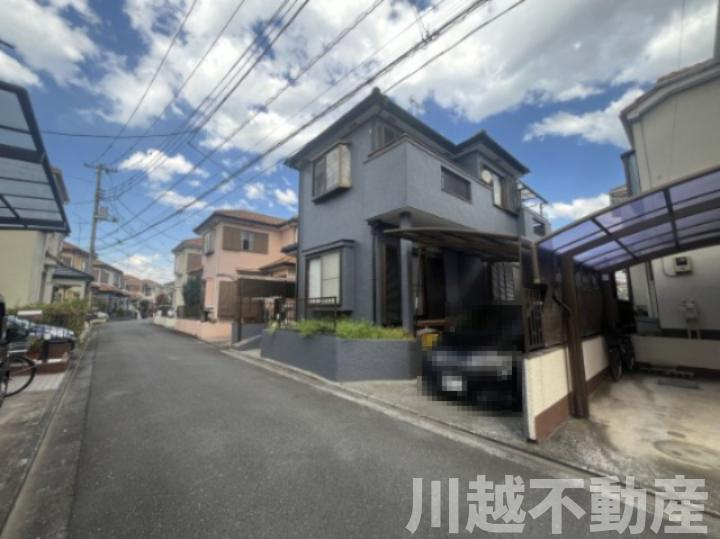 タクトホーム施工のフルリノベ中古戸建の前面道路含む現地写真|前面道路含む現地写真です