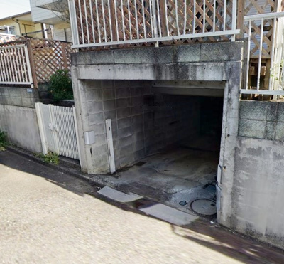 【駐車場】 | 地下車庫ガレージ戸建て
