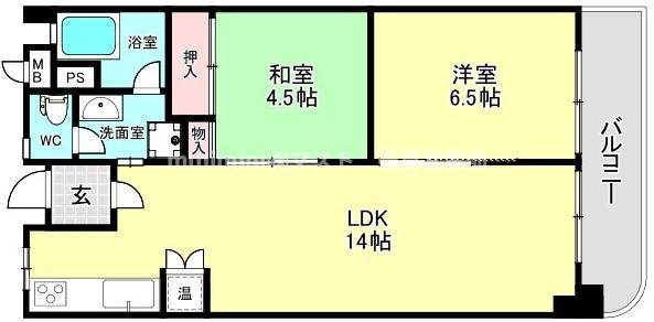 コーポあびこの間取り