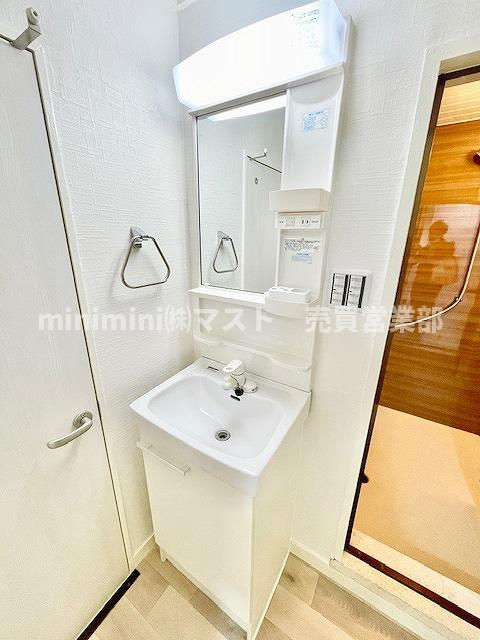 コーポあびこの独立洗面台