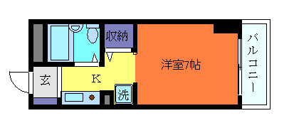リブェール六甲の間取り
