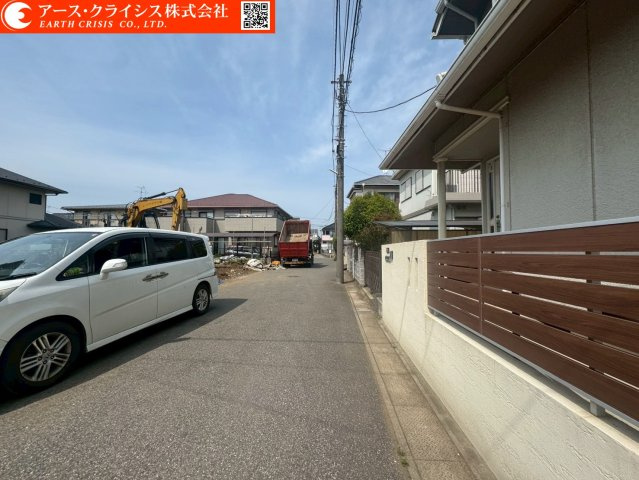 【前面道路含む現地写真】 | 船橋市飯山満町　全2区画 | スーパーまで徒歩10圏内！毎日の買い物にも困らず、教育施設と生活施設の整った住みごこちの良い立地で子育て環境にもピッタリです♪