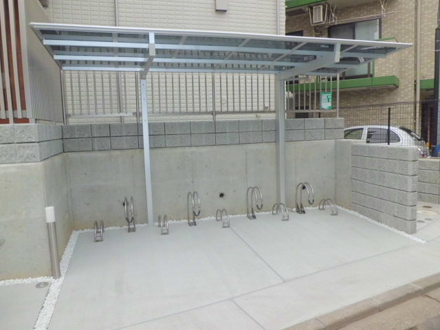 le　cielのその他共用部分|屋根付き自転車置場