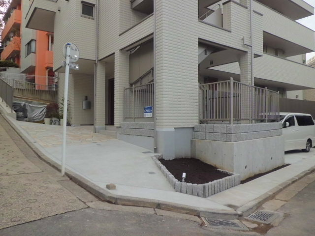 le　cielのエントランス|建物アプローチ