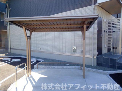 【その他共用部分】 | D-residence・M川北 | 屋根付き駐輪場