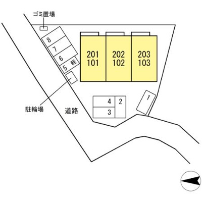 【区画図】 | D-residence・M川北