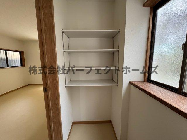 東大利町戸建　賃貸の収納|ちょっとした収納スペースも充実しています