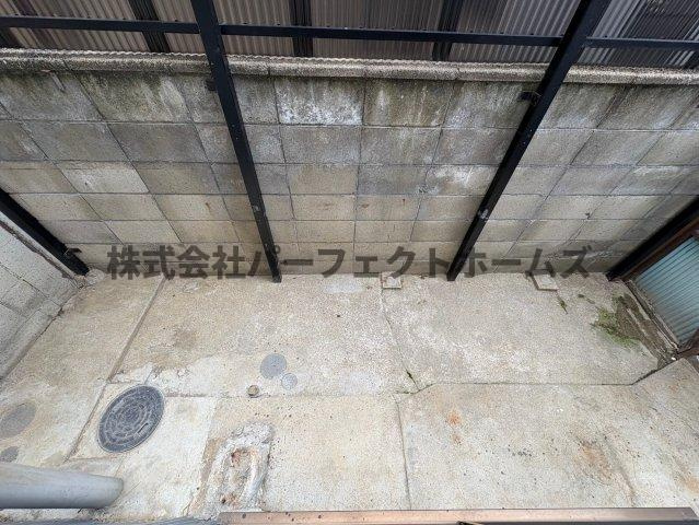 東大利町戸建　賃貸の庭|お庭が付いています