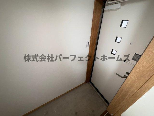 東大利町戸建　賃貸の玄関|毎日通る玄関はこちらです