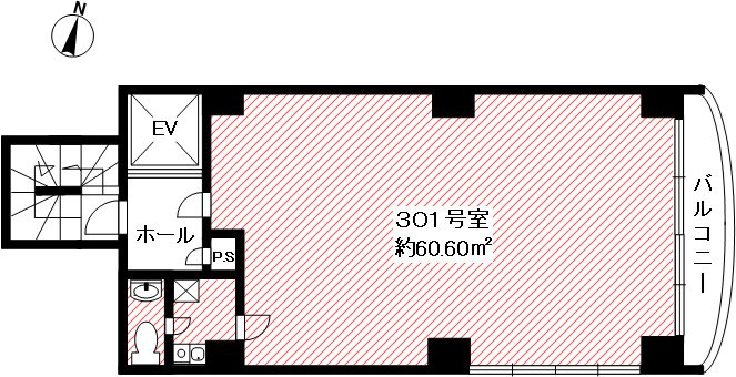 ことぶきビルの間取り