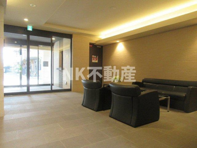 【ロビー】 | Gran Le Ciel（高井田賃貸） | エントランスです