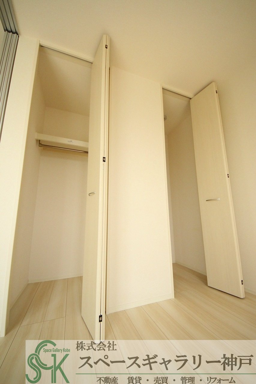 クレール林崎の収納|※お部屋により仕様が異なる場合があります※