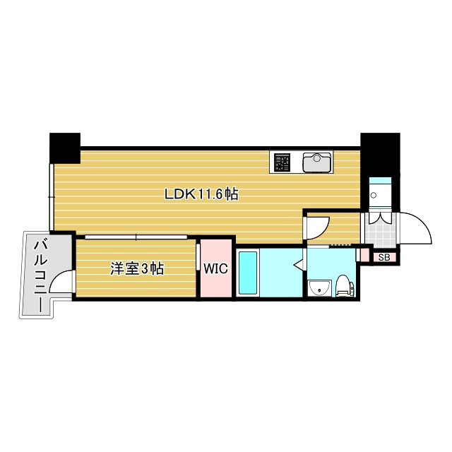 セレニテ本町グランデの間取り