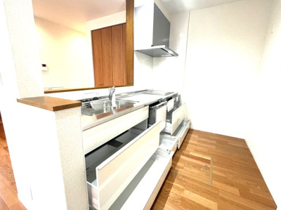 【キッチン】 | 中古一戸建　高知市旭天神町（西棟　未使用）