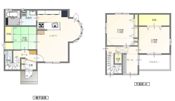 連島中央　売家の間取り|収納豊富な3SLDK