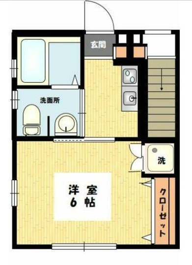 アルファ高円寺の間取り