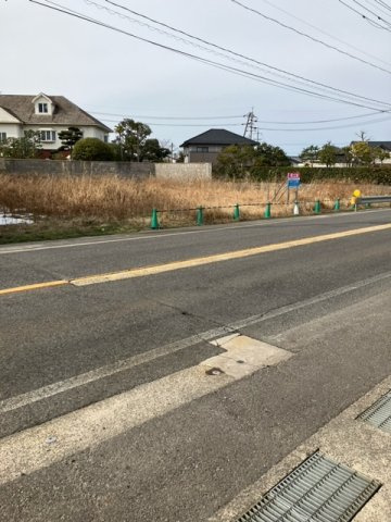 湯梨浜町龍島ファミマ前土地の外観