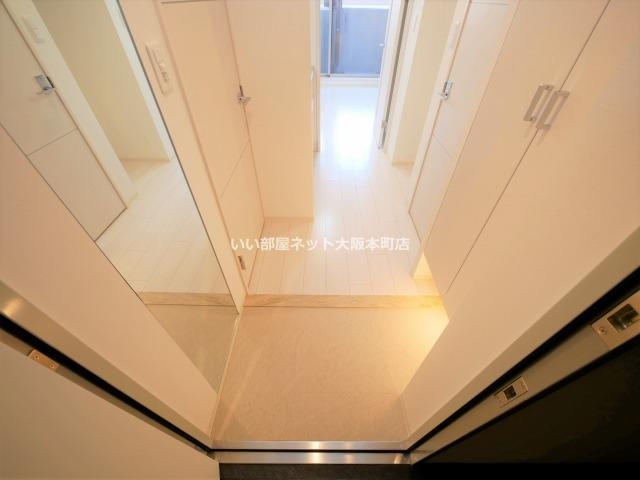 セイワパレス玉造上町台の玄関