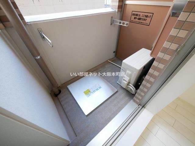 セイワパレス玉造上町台のバルコニー