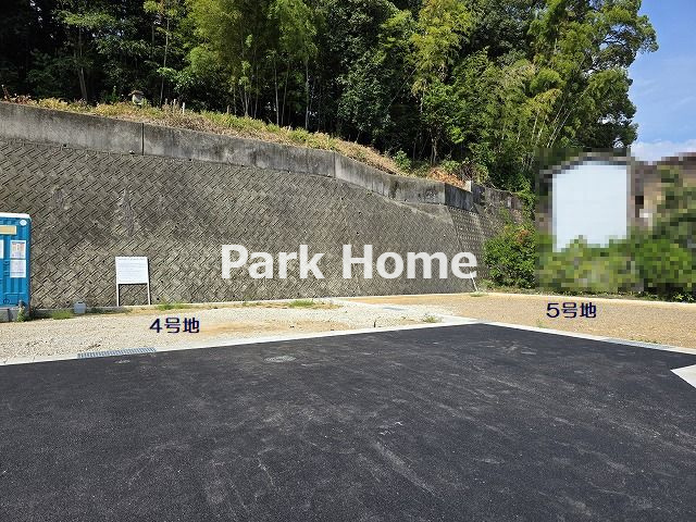 高知市石立町-5号地・建築条件付き-売土地の前面道路含む現地写真|5号地　2025.9月